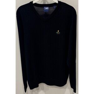 Mountain Ridge Country Club - Dunning V-Neck Merino Wool Sweater - Men's Large